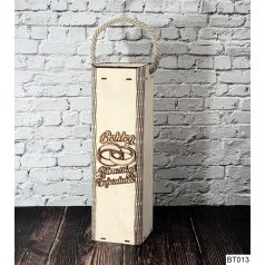 Bortartó doboz  - Boldog Házassági Évfordulót BT013