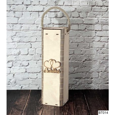 Bortartó doboz  - Szeretlek BT014