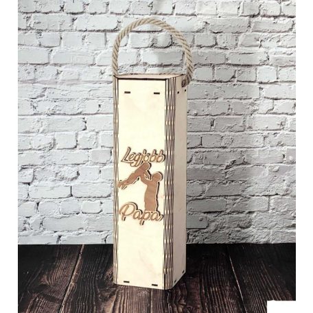 Bortartó doboz  - Legjobb Papa BT025