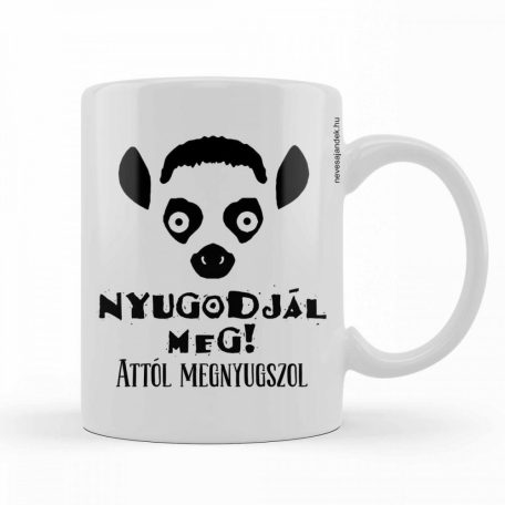 Bögre 300ml, Nyugodjál meg BX022