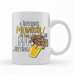 Bögre 300ml, Megnősülök BX033