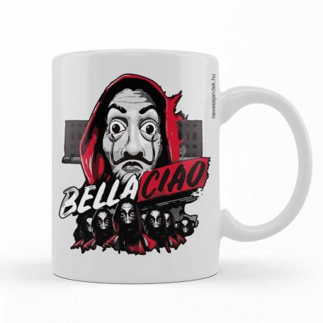 Bögre 300ml, La Casa de Papel BX043