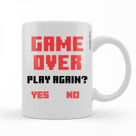 Bögre 300ml, Game over  BX052