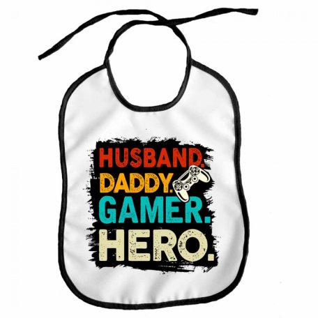 Vicces Előke - Husband, Daddy, Gamer, Hero ELX040