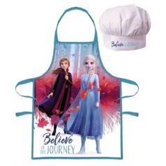   Gyermek konyhai kötény sapkával, Disney Frozen / Jégvarázs, EWA21501WD