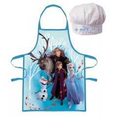   Gyermek konyhai kötény sapkával, Disney Frozen / Jégvarázs,  EWA21900WD