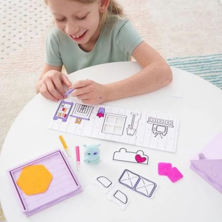 Fuzzikins víziló nappalija játékszett FUZ351