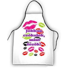 Kötény Jobban csókolok, mint főzök! New K009