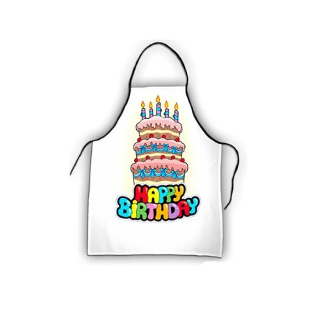 Kötény Happy Birthday New K026