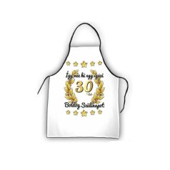 Kötény Boldog Szülinapot 30 New K030