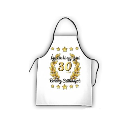 Kötény Boldog Szülinapot 30 New K030