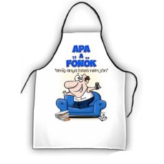 Kötény Apa a főnök, amíg anya haza nem jön New K066 