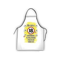 Kötény Boldog szülinapot 18 New K130