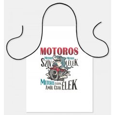 Kötény Motoros szív, motoros lélek K002
