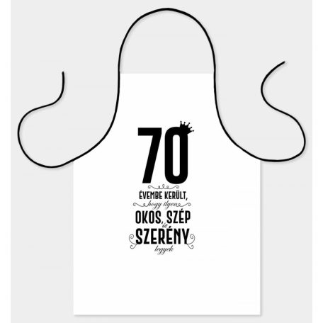 Kötény 70 évembe került K066