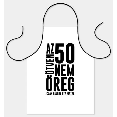 Kötény 50 nem öreg K093