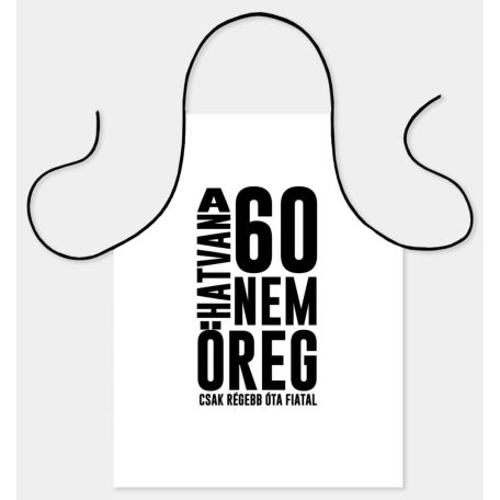 Kötény 60 nem öreg K094