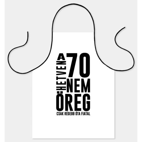 Kötény 70 nem öreg K095