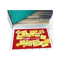 Vicces lábtörlő Napi teendők LA071