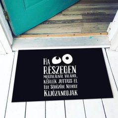 Vicces lábtörlő Részeg LAX044