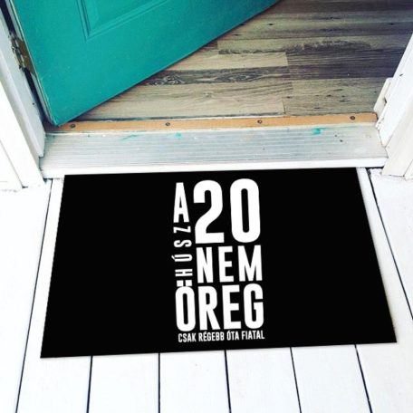 Vicces lábtörlő 20 nem öreg LAX102