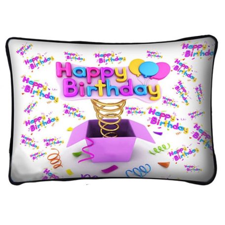 Párna 37cm, Happy Birthday New P021
