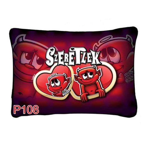 Párna 37cm, Szeretlek New P108