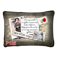 Párna 37cm, Szeretlek Anya! New P125