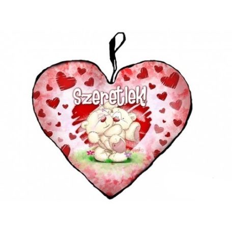 Párna 45cm, Szeretlek Macipár New P156