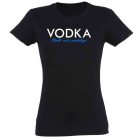 Vicces Póló - VODKA PNX218 Fekete