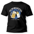 Vicces Póló - Tejfakasztó PX144 Fekete