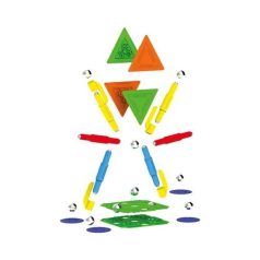   Supermag Projects Multicolor 30 db-os mágneses építőjáték SMG0650