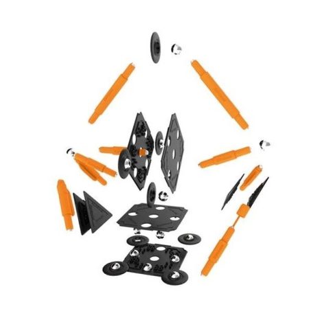 Supermag Projects Technicolor 45 db-os mágneses építőjáték SMG0654