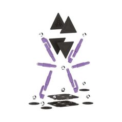   Supermag Projects Technicolor 30 db-os mágneses építőjáték SMG0665