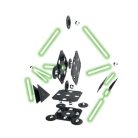 Supermag Projects Glow 45 db-os mágneses építőjáték SMG0666