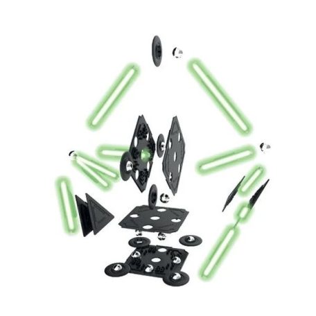 Supermag Projects Glow 45 db-os mágneses építőjáték SMG0666