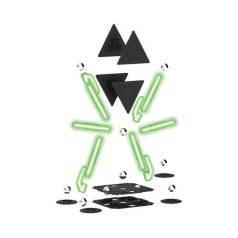   Supermag Projects Glow 30 db-os mágneses építőjáték SMG0667