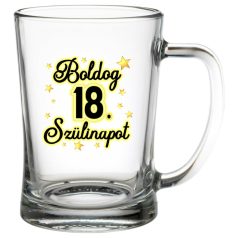 Korsó 600ml, Boldog 18. Szülinapot SS002