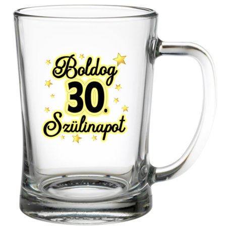 Korsó 600ml, Boldog 30. Szülinapot SS004