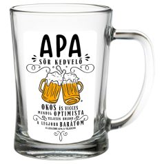 Korsó 600ml, APA Sör Kedvelő SS010