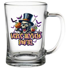   Véres agyvelő koktél - Söröskorsó - 500 ml - Halloweeni söröskorsó SS322