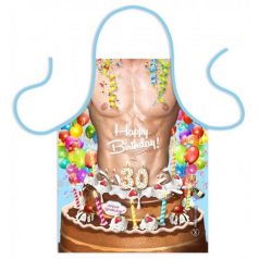 Kötény Szexi 30 Szülinapi torta TK032