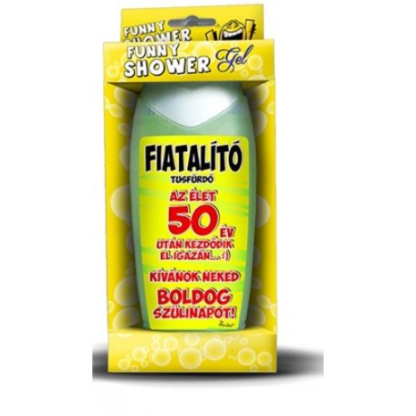 Tusfürdő db Boldog 50. születésnapot New T030