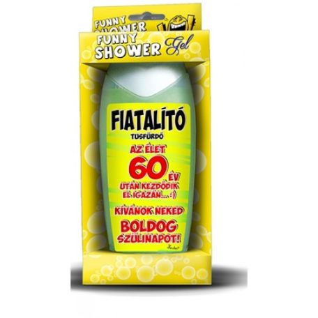 Tusfürdő db Boldog 60. születésnapot New T031