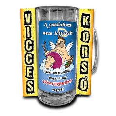 Korsó 300ml, A családom nem lottózik New VK001