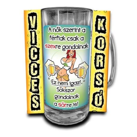 Korsó 300ml, A nők szerint a férfiak New VK007