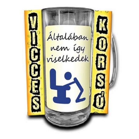 Korsó 300ml, Általában nem így videlkedek New VK015