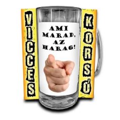 Korsó 300ml, Ami marad, az harag! New VK016