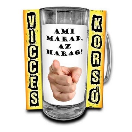 Korsó 300ml, Ami marad, az harag! New VK016