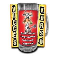  Korsó 300ml, Azért iszom, hogy mások érdekesek legyenek New VK025